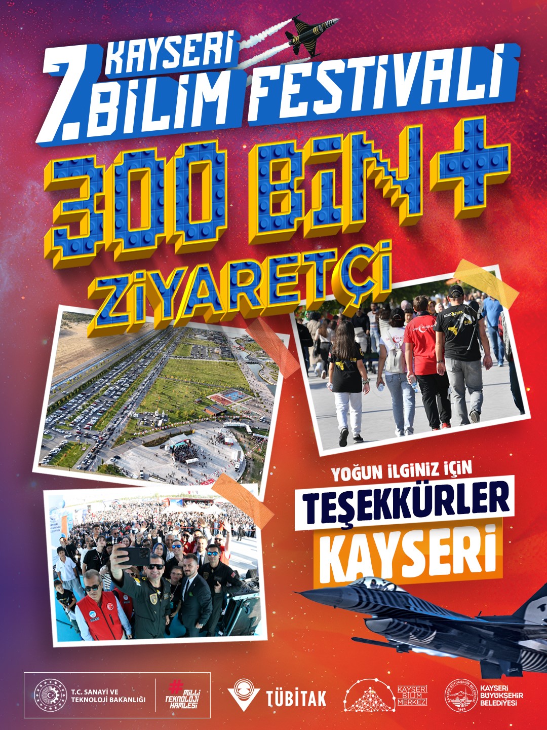 Başkan Büyükkılıç’tan "Bilim Festivali" teşekkürü
