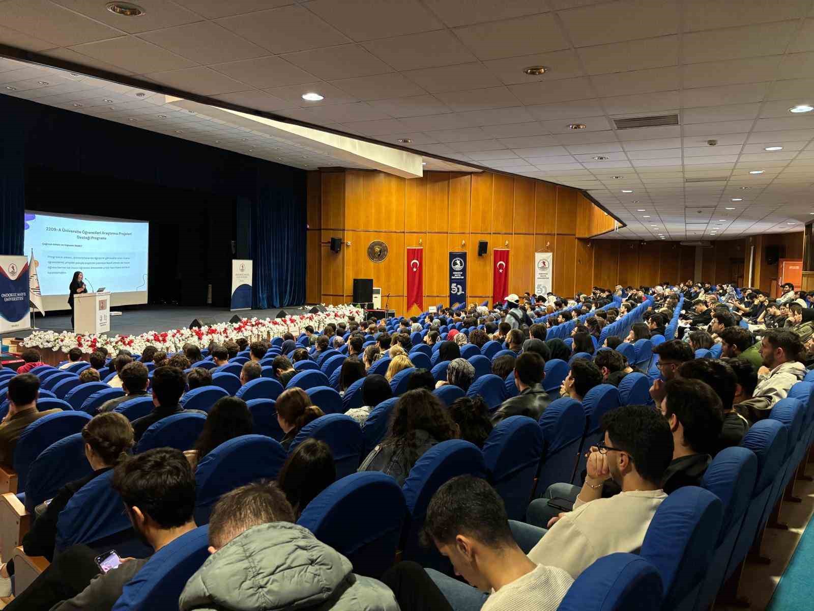 OMÜ öğrencilerinden araştırma projelerine yoğun başvuru
