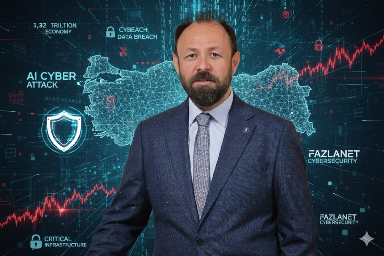 Türkiye’nin 1,32 trilyonluk ekonomisi yapay zeka destekli siber tehdit altında
