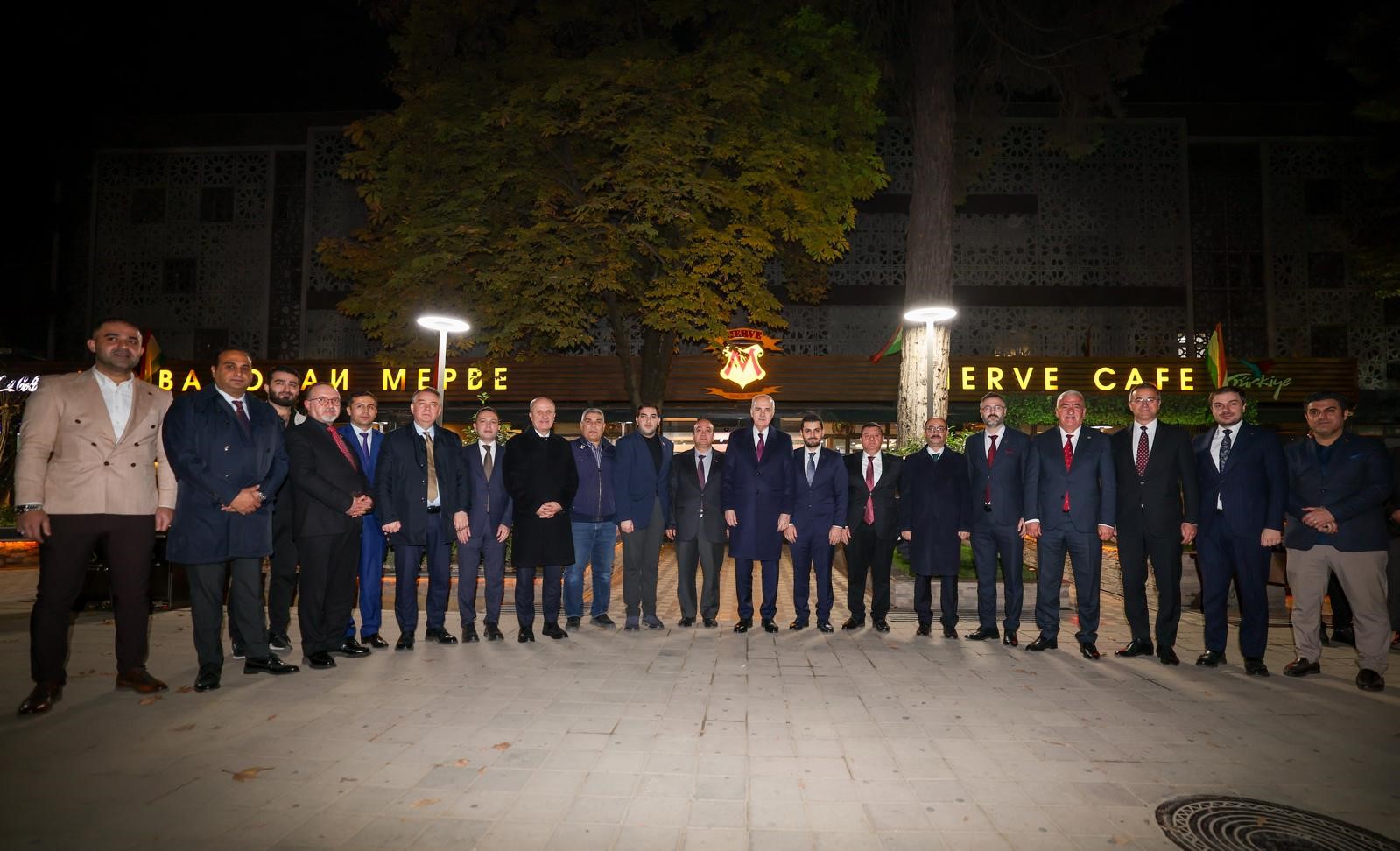 TBMM Başkanı Kurtulmuş, Tacikistan’da Türk iş adamlarıyla buluştu
