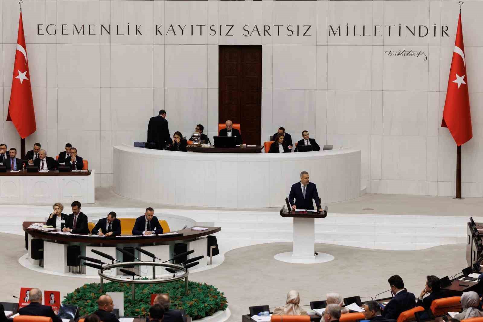 Bakan Fidan: "SDG ile başlatılan 10 Mart Mutabakatı sürecinin hayata geçirilmesinin ülkenin istikrarına büyük katkı sağlayacağına inanıyoruz"
