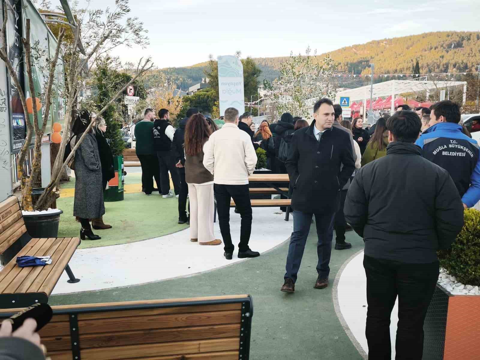 Muğla’da taktiksel şehircilikle yaya sirkülasyonu rahatlatılıyor
