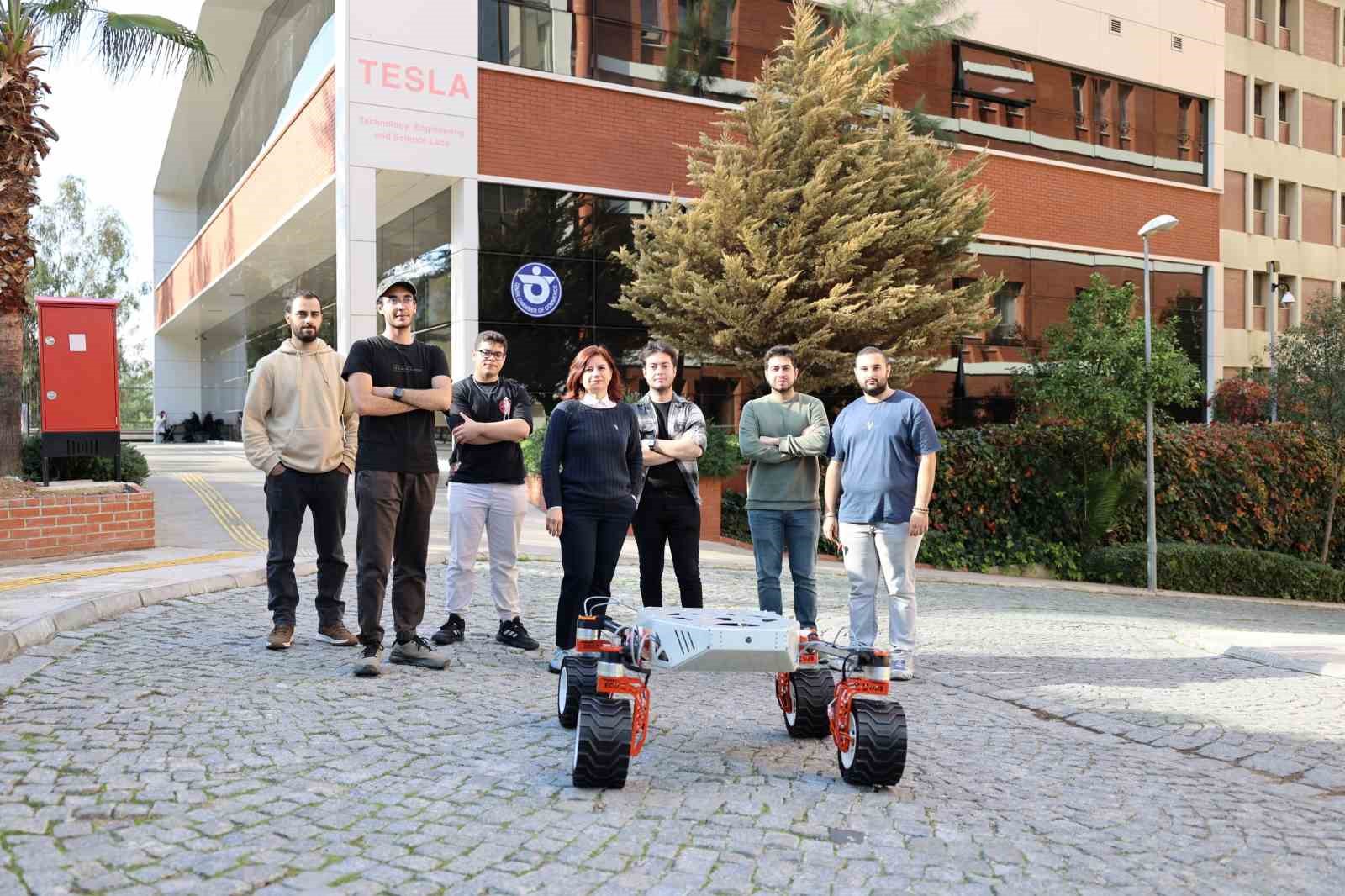 Uzay keşfi için yerli robot
