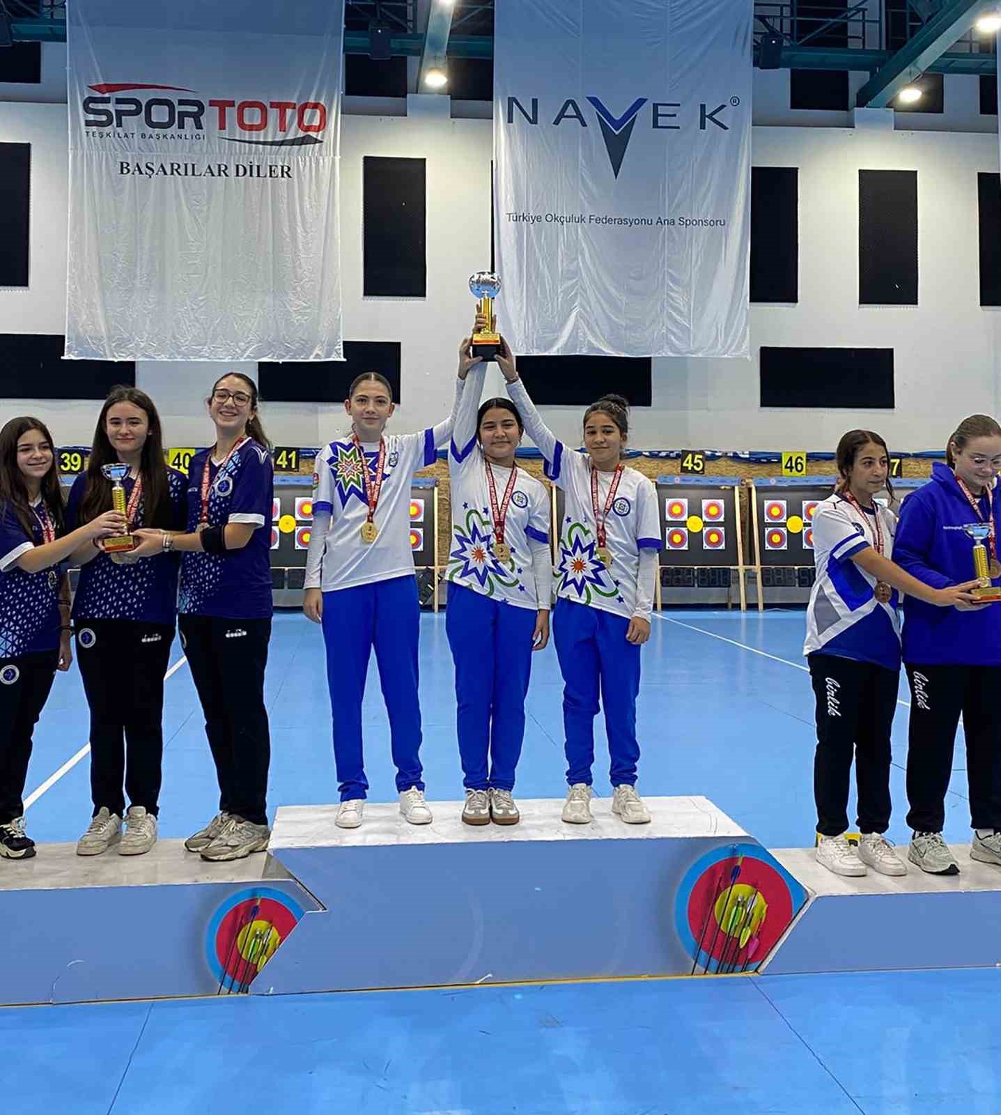 Muğla’nın ‘Altın Kızlar’ı Türkiye şampiyonu
