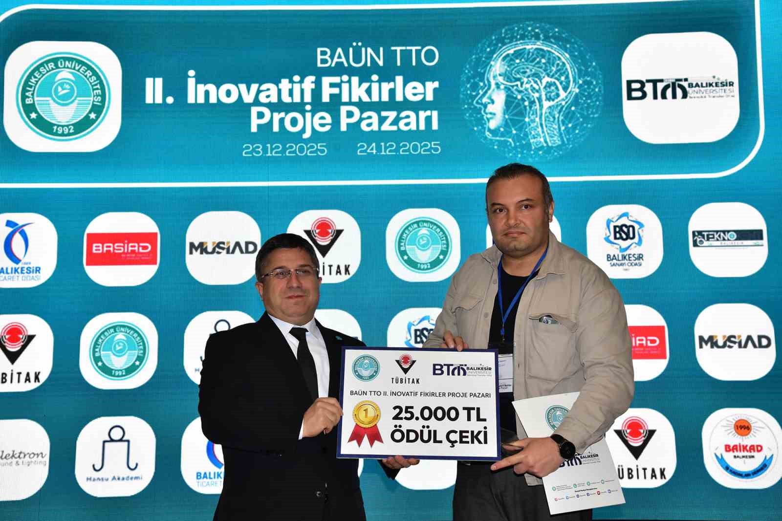 İnovatif Fikirler Proje Pazarı’nda ödüller sahiplerini buldu
