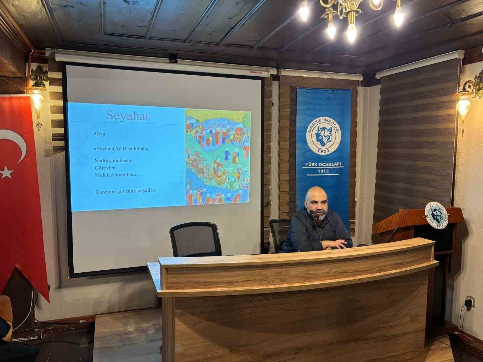 ’Evliya Çelebi İle Geçmişe Yolculuk’ konulu sohbet gerçekleştirildi
