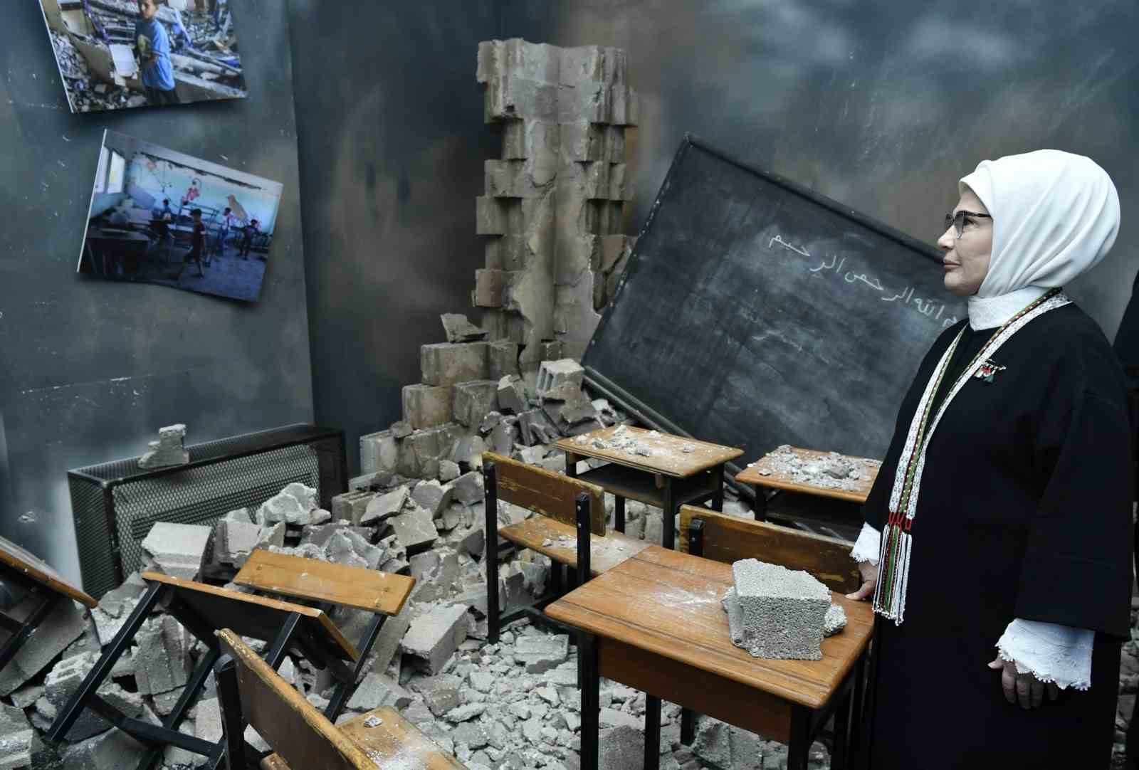 Emine Erdoğan’dan "Kalanlar" Filistin Sergisi paylaşımı
