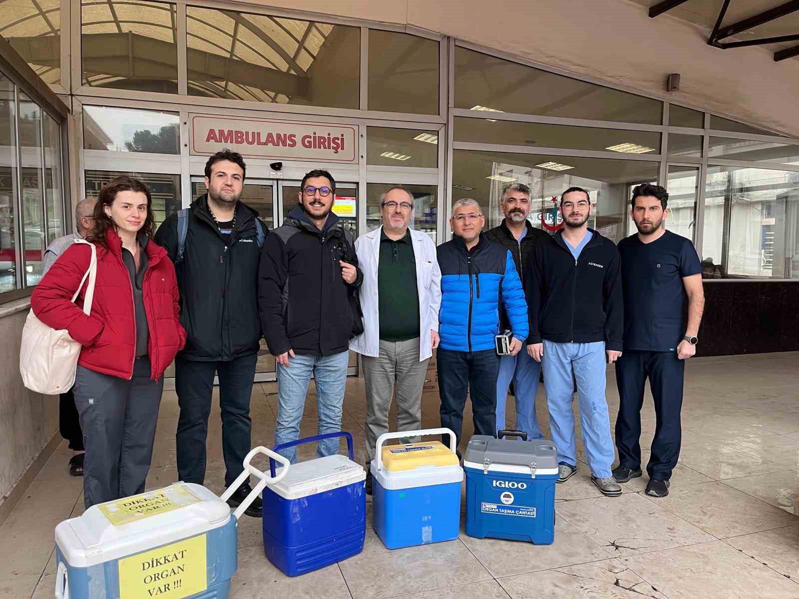 Kaza sonrası hayatını kaybeden vatandaş, bağışlanan organlarıyla 7 hastaya umut oldu
