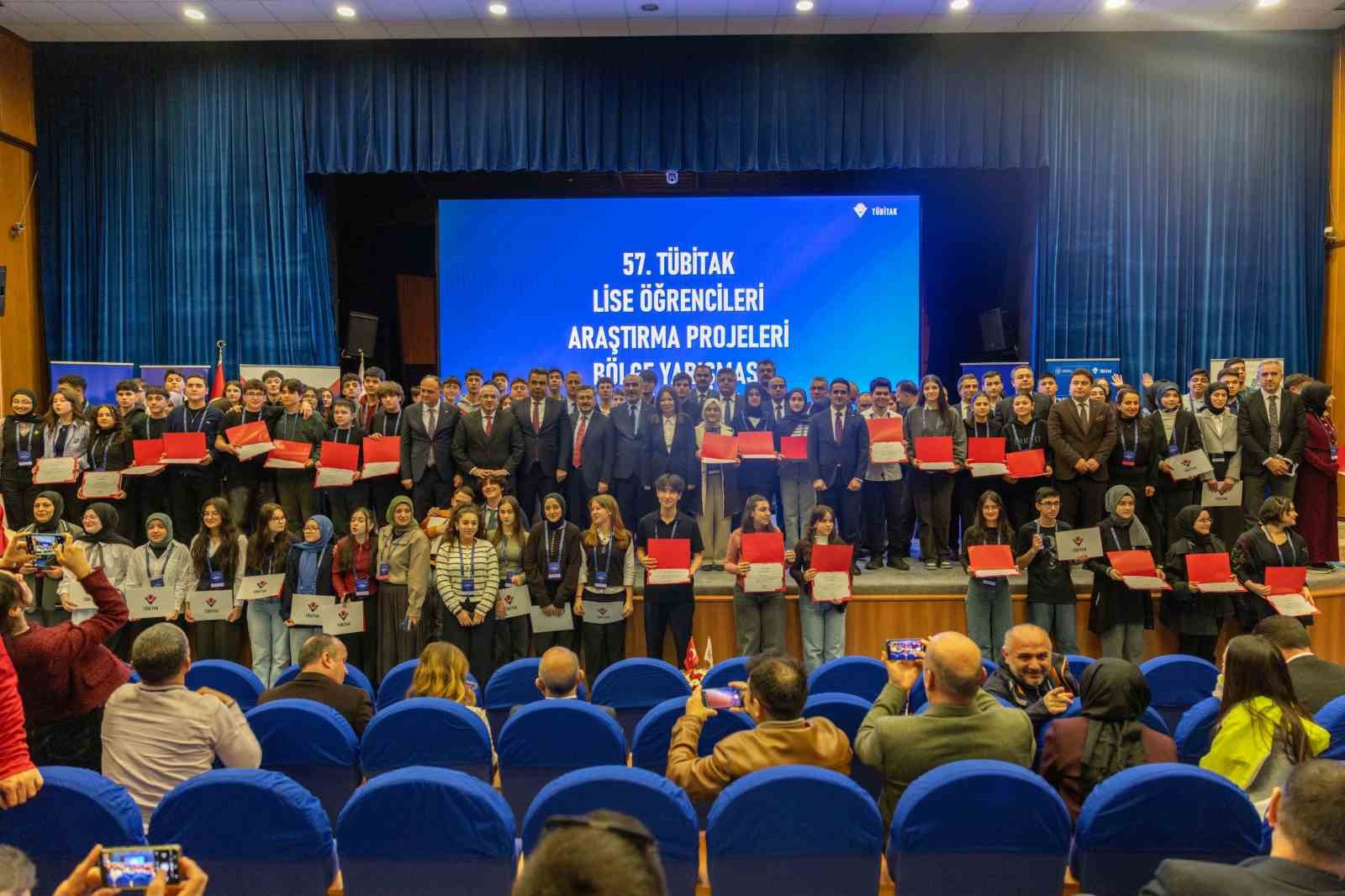 57. Lise Öğrencileri Araştırma Projeleri Bölge Yarışması’nda kazananlar belli oldu
