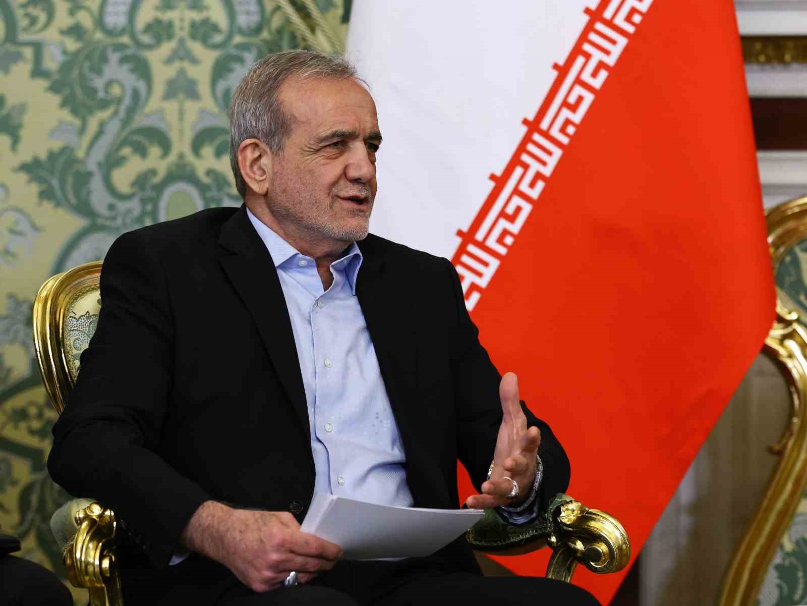 İran Cumhurbaşkanı Pezeşkiyan: "Savaşmak istemiyoruz"
