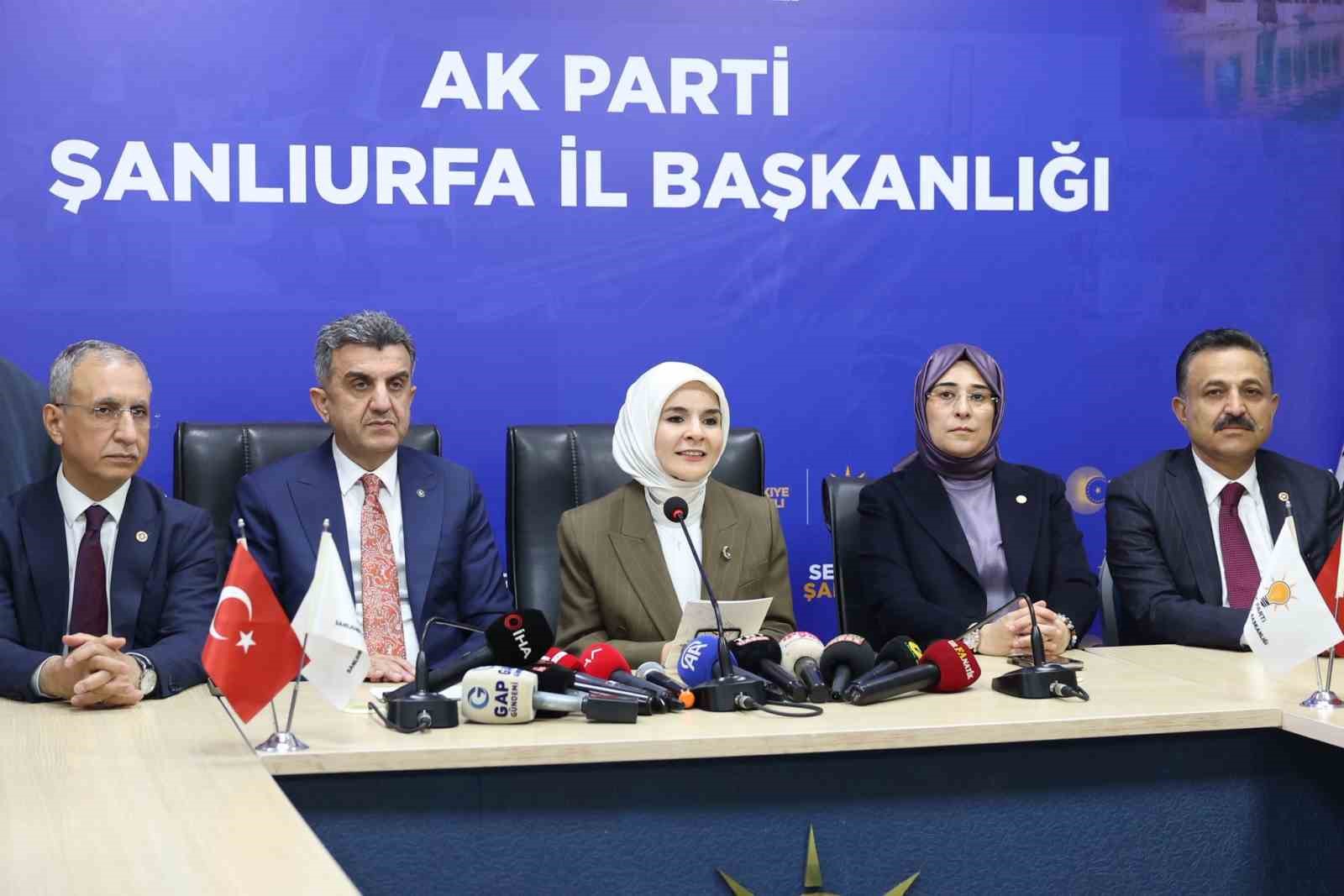 Aile ve Sosyal Hizmetler Bakanı Göktaş: "Haziran 2023’ten bugüne Şanlıurfa’ya 46,5 milyar lira sosyal yardım harcaması aktardık"
