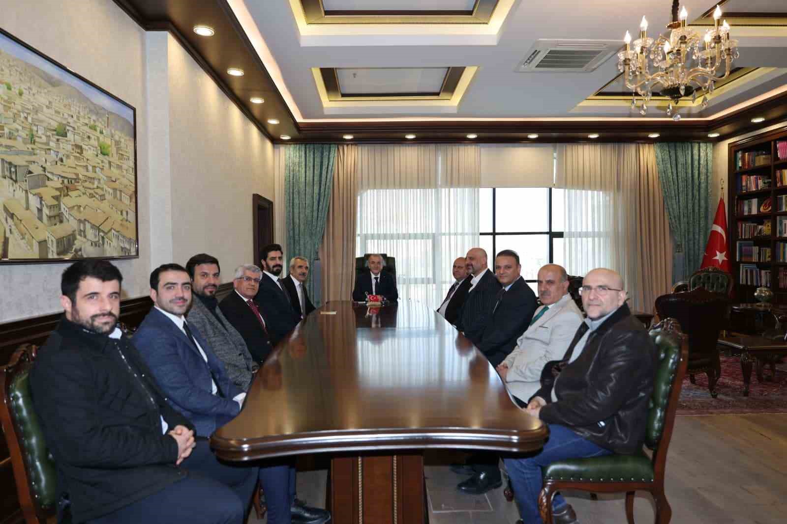 Vali Hatipoğlu, MASSAD yönetimiyle bir araya geldi
