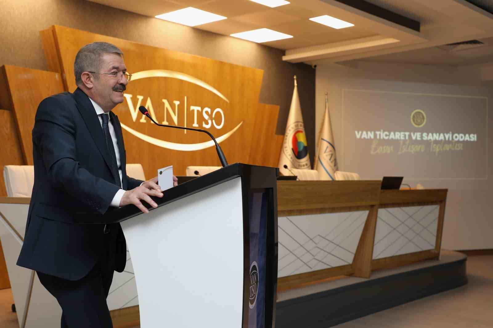 Van TSO Başkanı Takva: "Van Shoopping Fest’i bu yıl iptal ettik"
