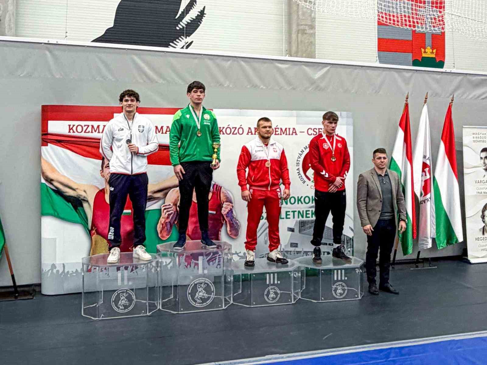 U20 Grekoromen Güreş Milli Takımı şampiyon oldu
