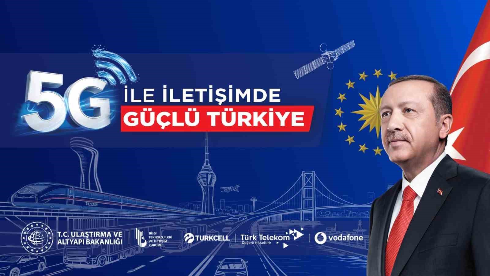 Cumhurbaşkanı Erdoğan, Türkiye’nin 5G’ye geçişini ilan edecek
