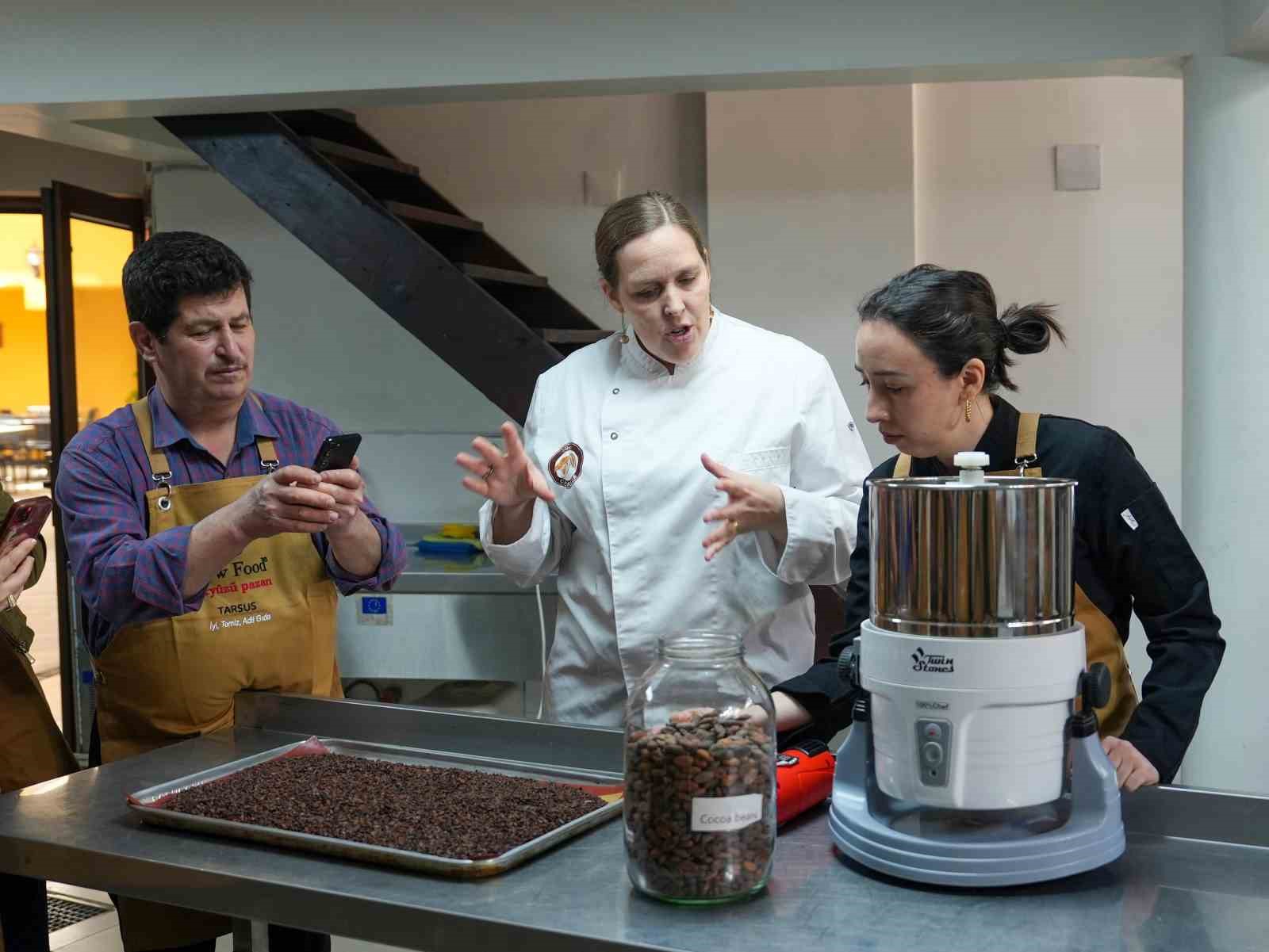 Tarsus’ta uluslararası çikolata eğitimi
