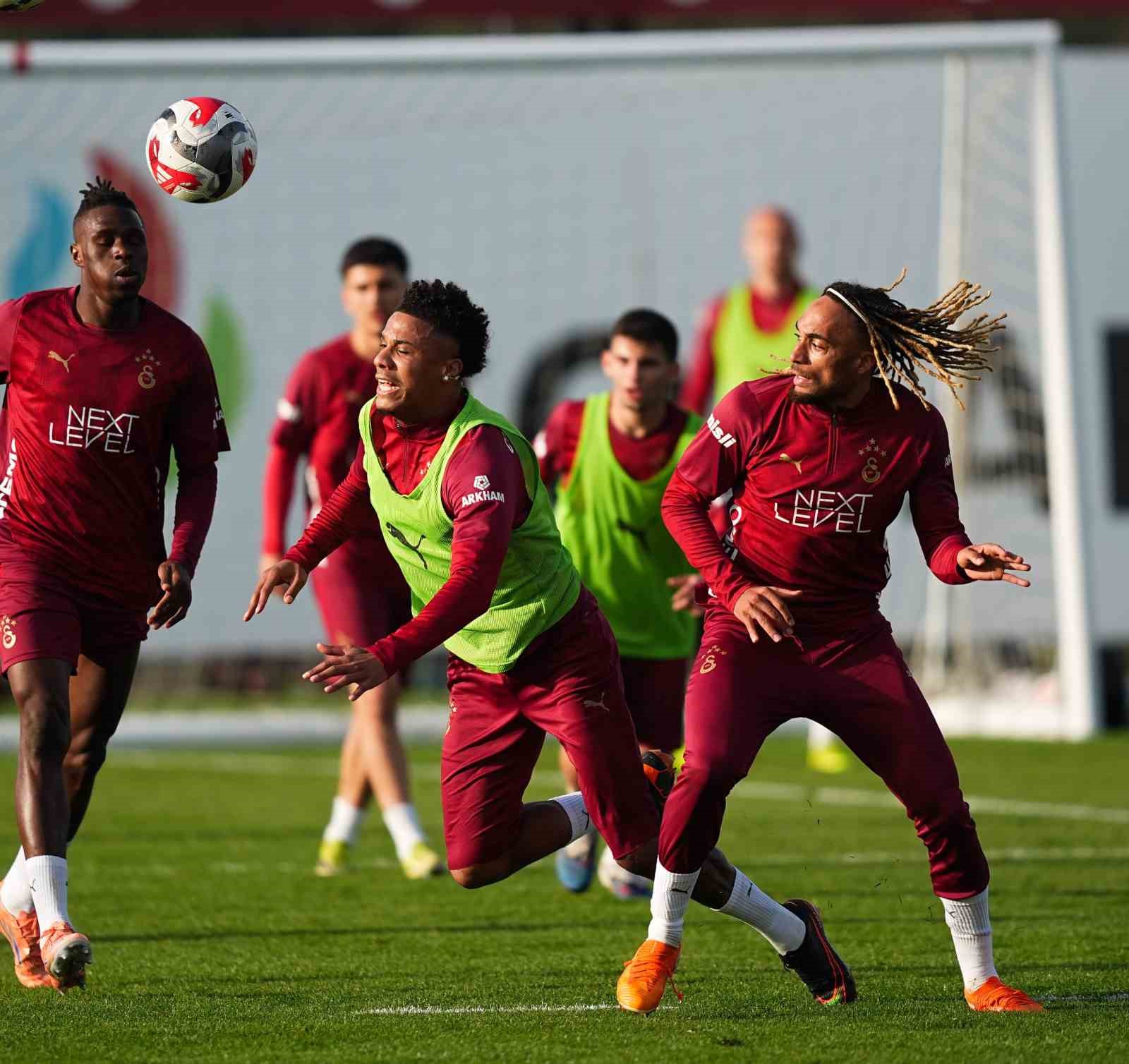Galatasaray, Gençlerbirliği maçı hazırlıklarını sürdürdü
