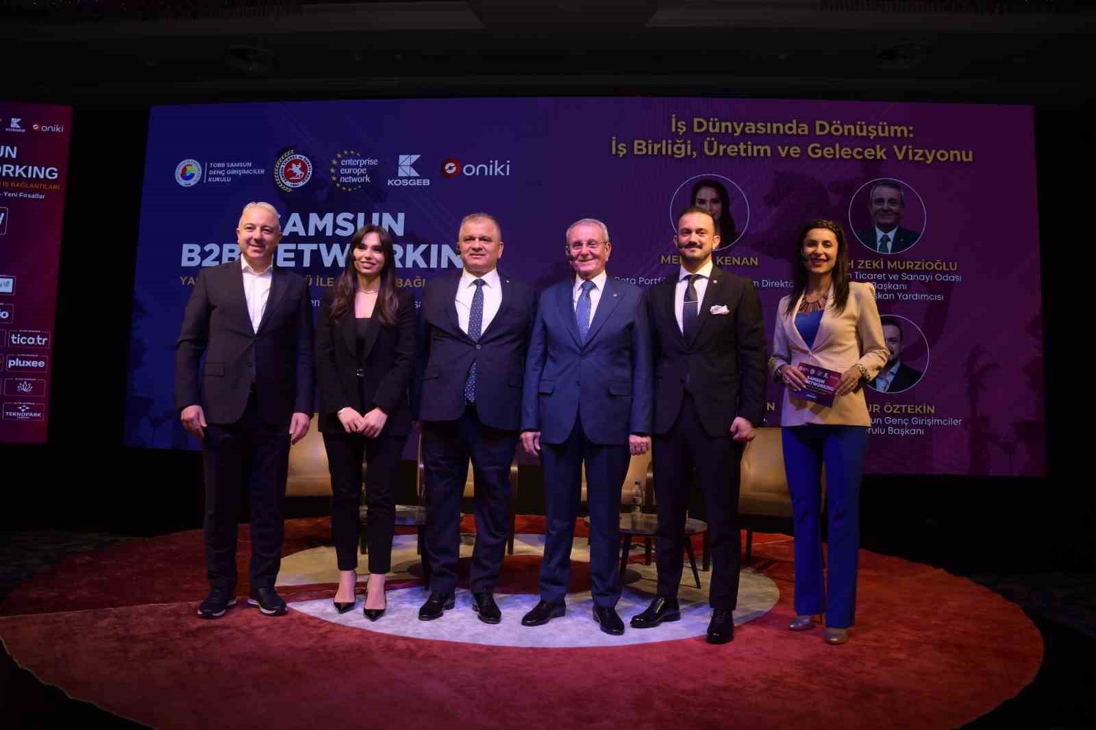 Samsun B2B Networking etkinliğinde 1 milyar 745 milyon TL’lik ticari potansiyel
