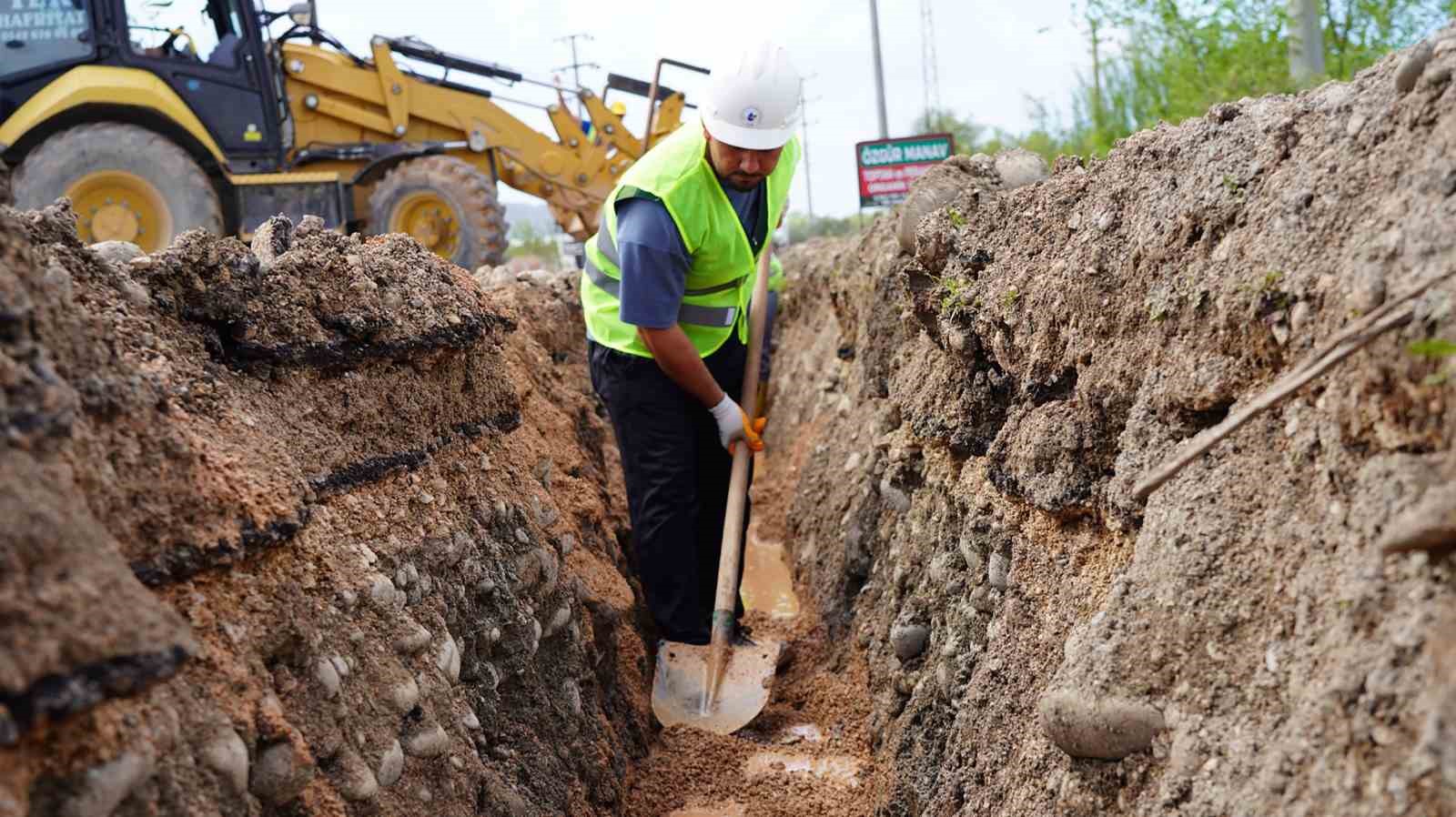 Ortaca’da 4 bin 250 metre içme suyu hattı yenilendi

