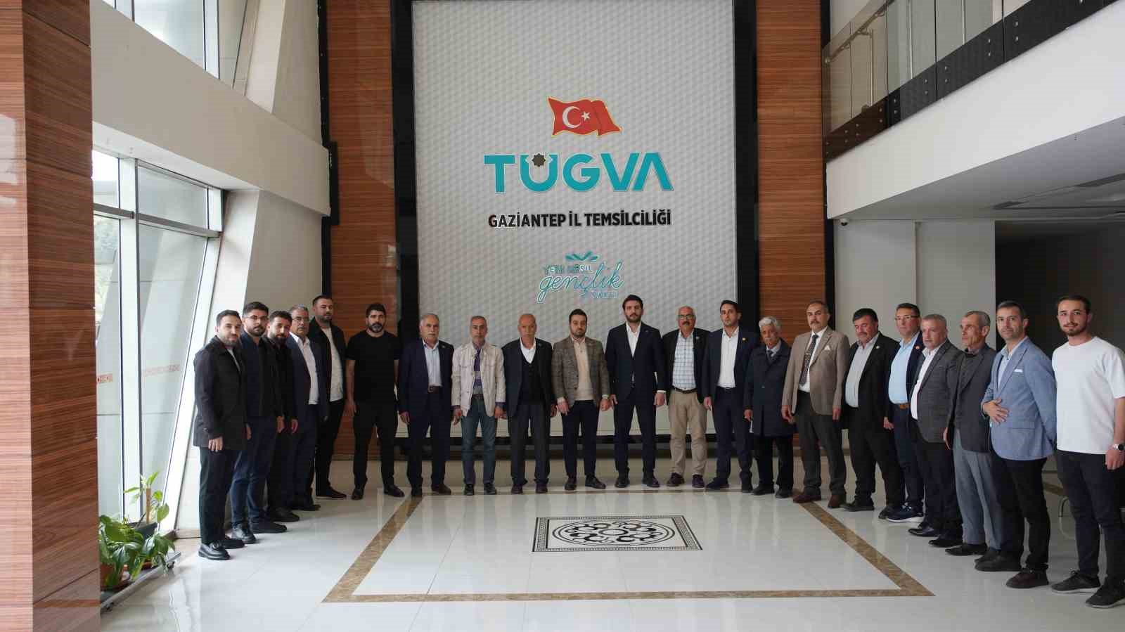TÜGVA Şahinbey’den muhtarlarla istişare toplantısı
