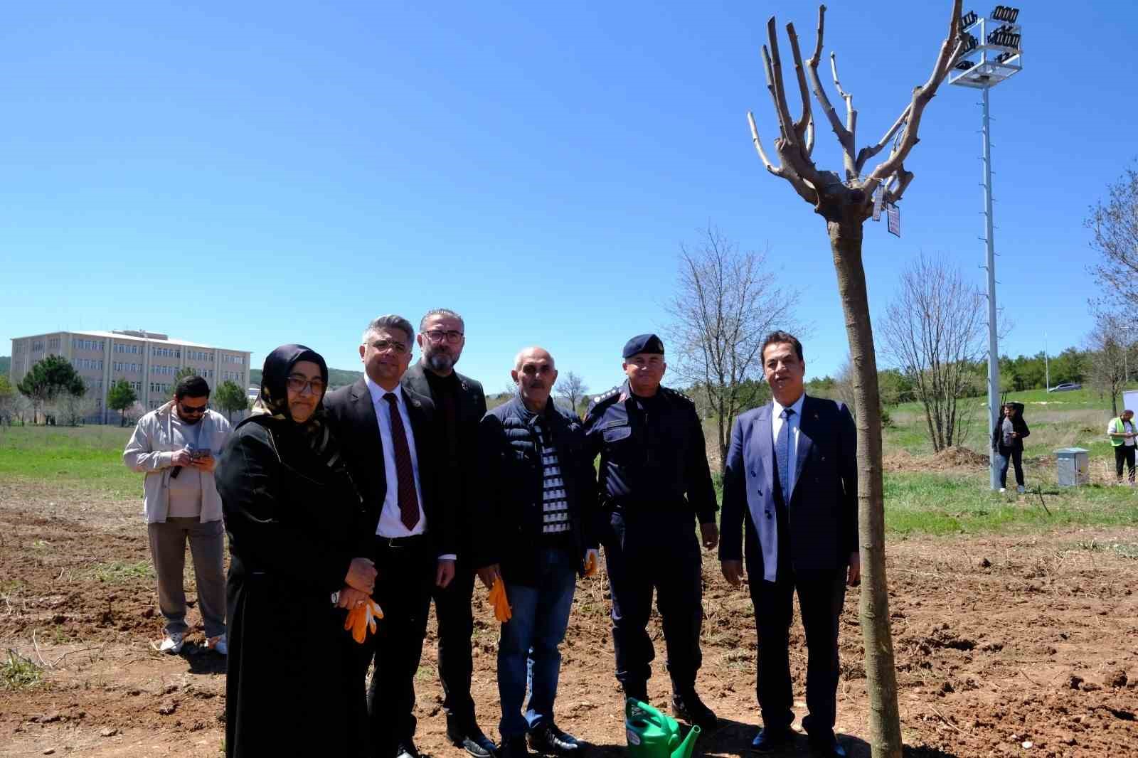 Sivas’ta şehitlerin adı fidanlarda yaşatılacak
