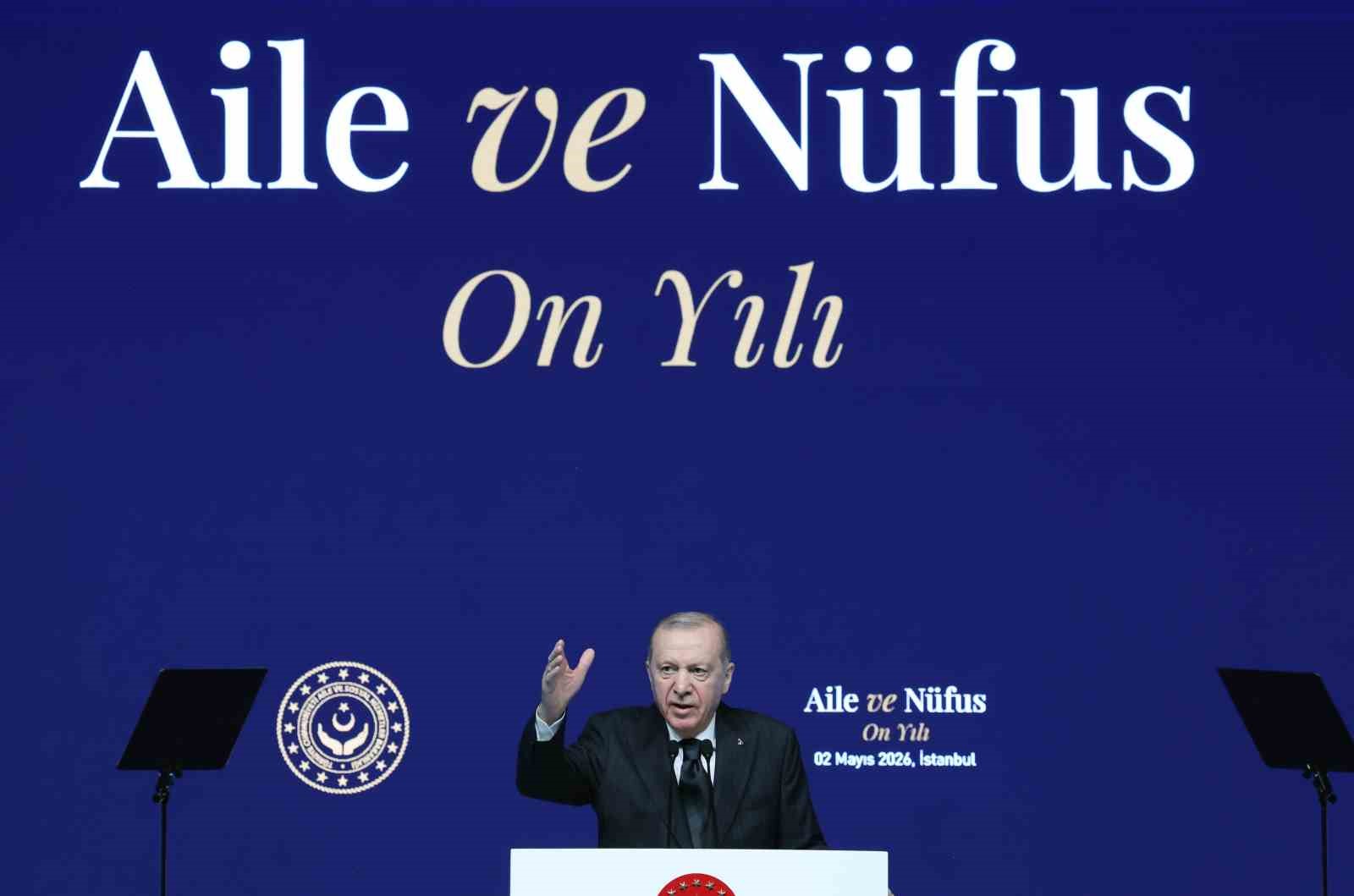 Cumhurbaşkanı Erdoğan, "Aile güçlü olduğunda bireyler de toplum da güçlü olur"
