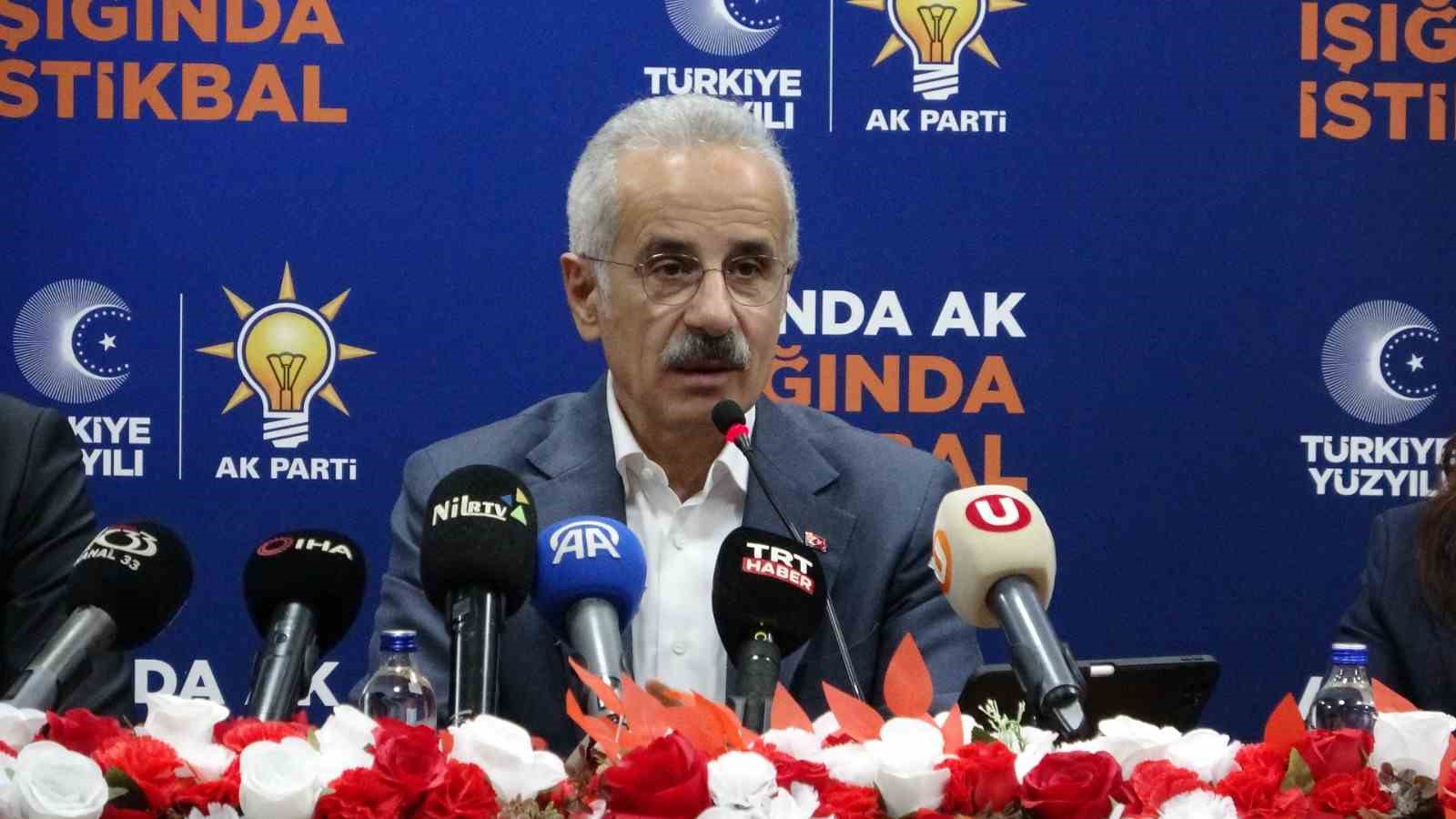 Bakan Uraloğlu: "Mersin’de yaklaşık 1 trilyon liralık yatırım yaptık"
