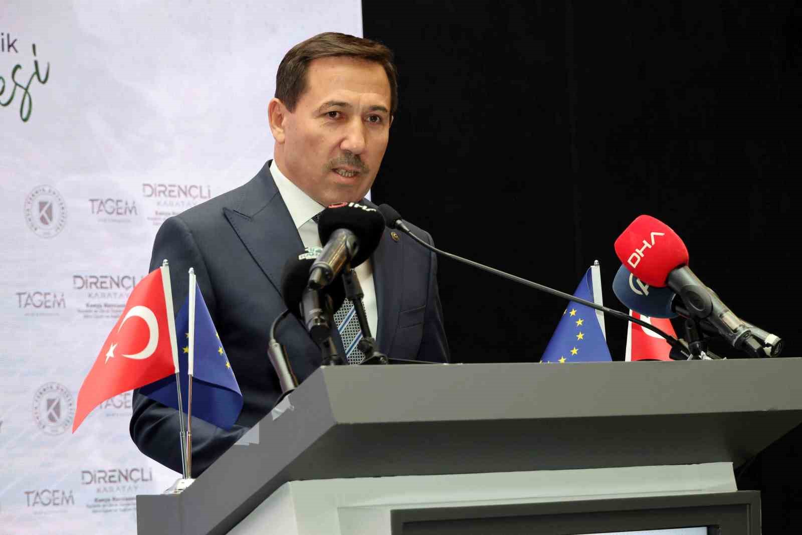 Konya’da "Dirençli Karatay" projesi tanıtıldı
