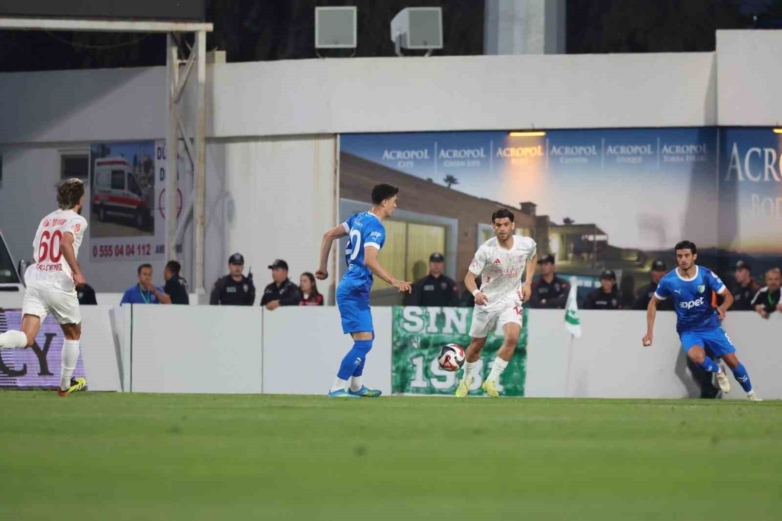 Trendyol 1. Lig: Bodrum FK: 2 - Pendikspor: 0
