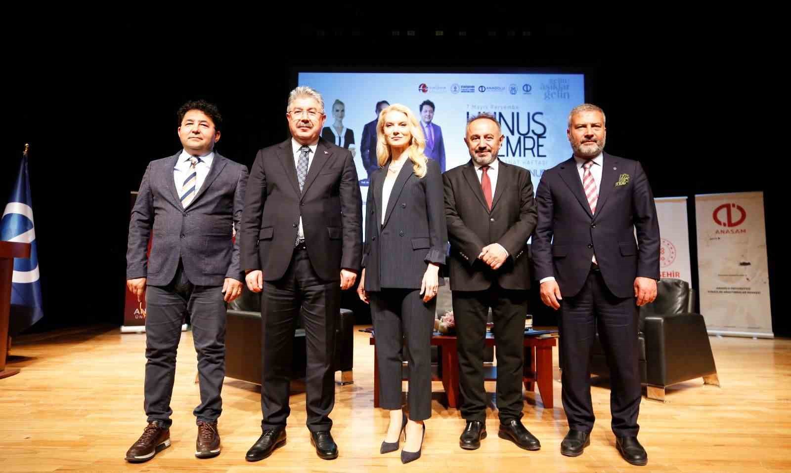 Anadolu Üniversitesinde Yunus Emre’nin evrensel mesajları konuşuldu
