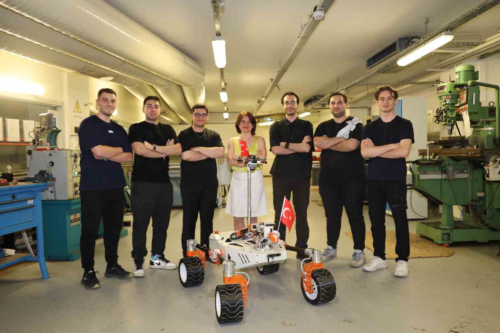 Gençlerden yerli ve milli ‘bomba imha robotu’
