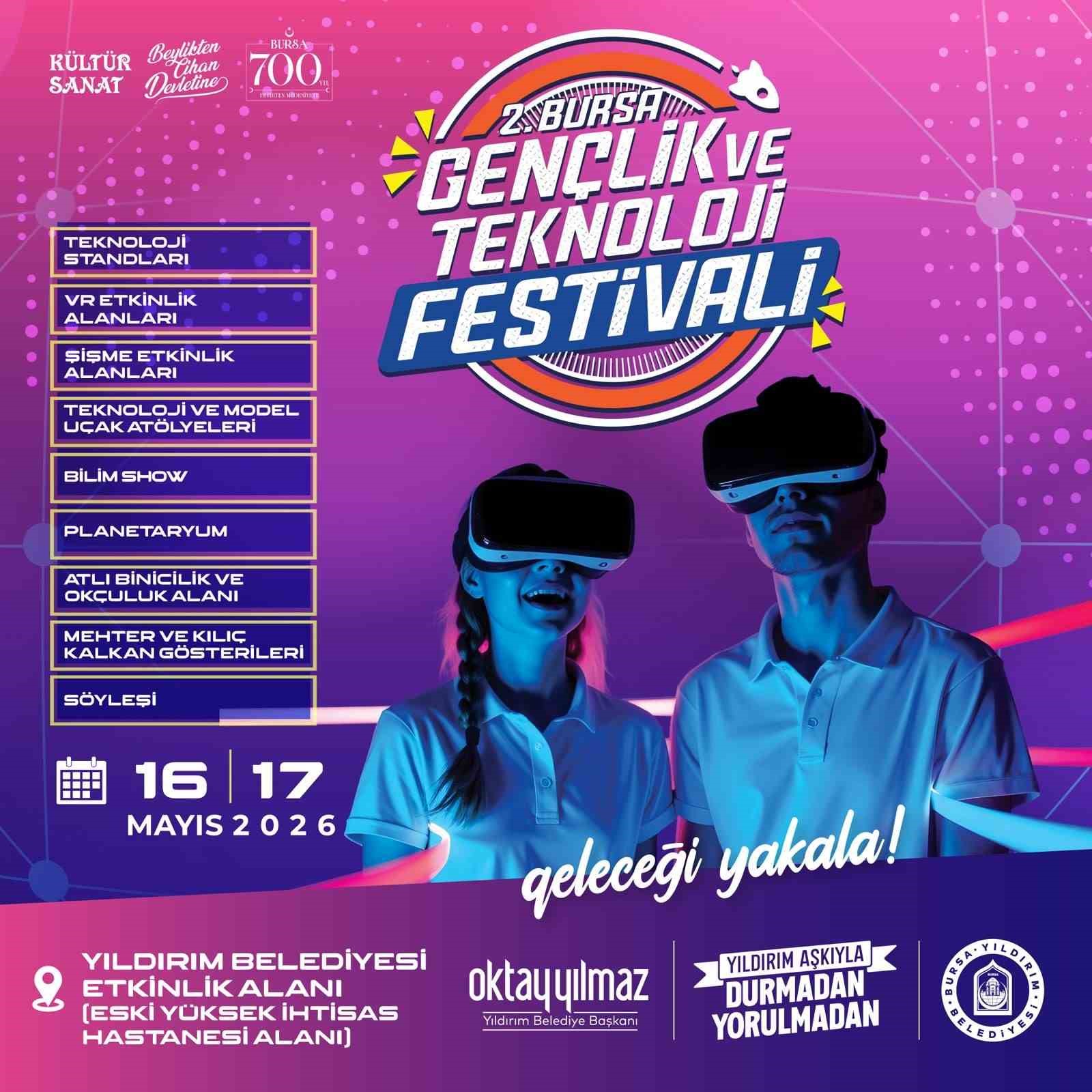 Yıldırım’da gençlik ve teknoloji buluşması
