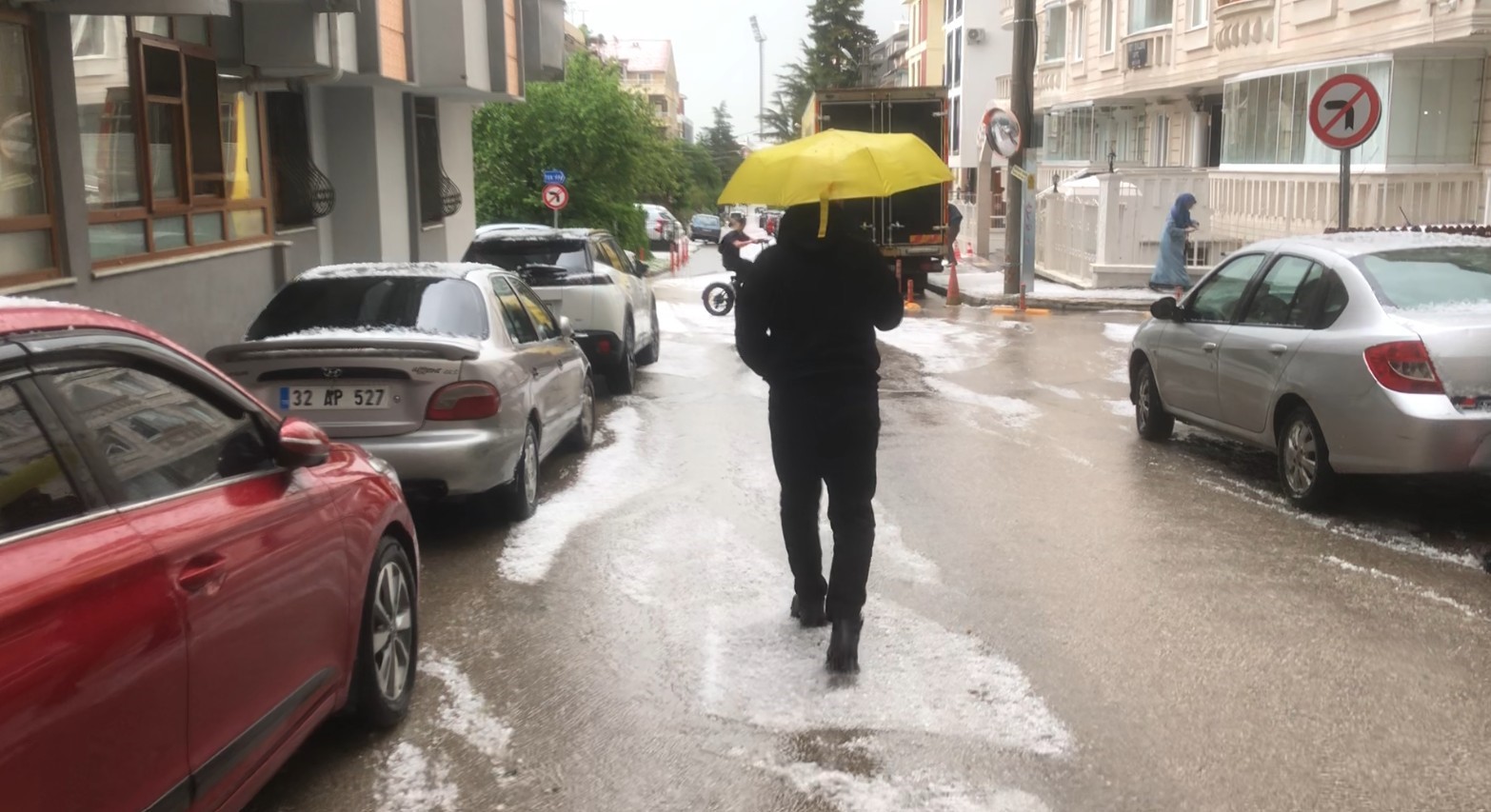 Isparta’da sağanak etkili oldu
