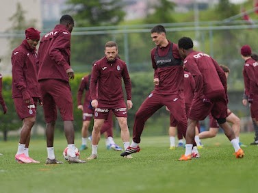 Trabzonspor, Gençlerbirliği maçı hazırlıklarına başladı
