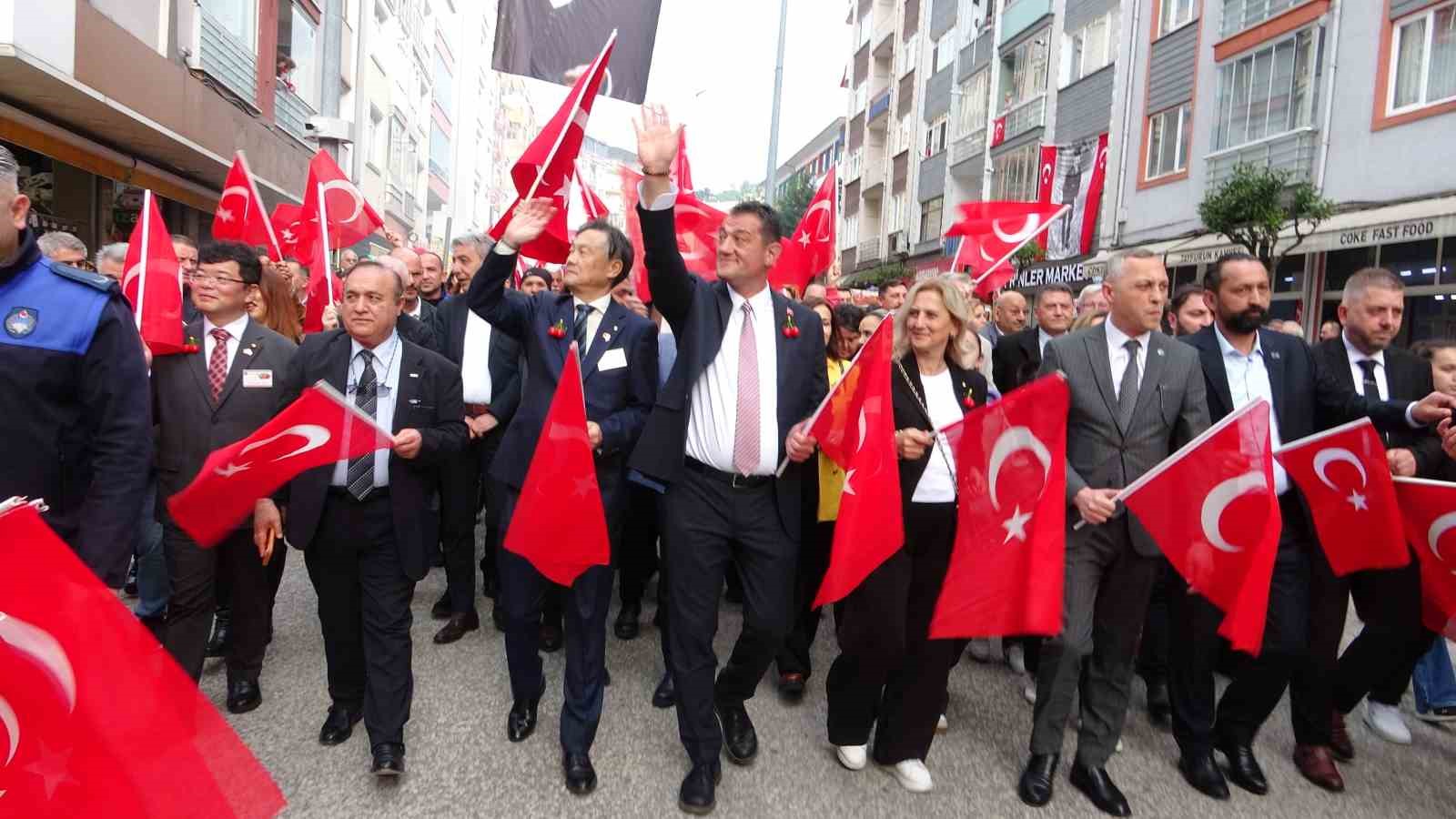 Giresun’da festival ateşi yakıldı
