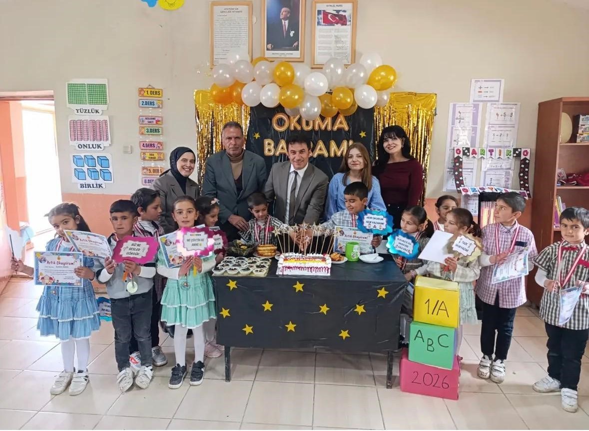 Diyadin’de miniklerden okuma bayramı etkinliği
