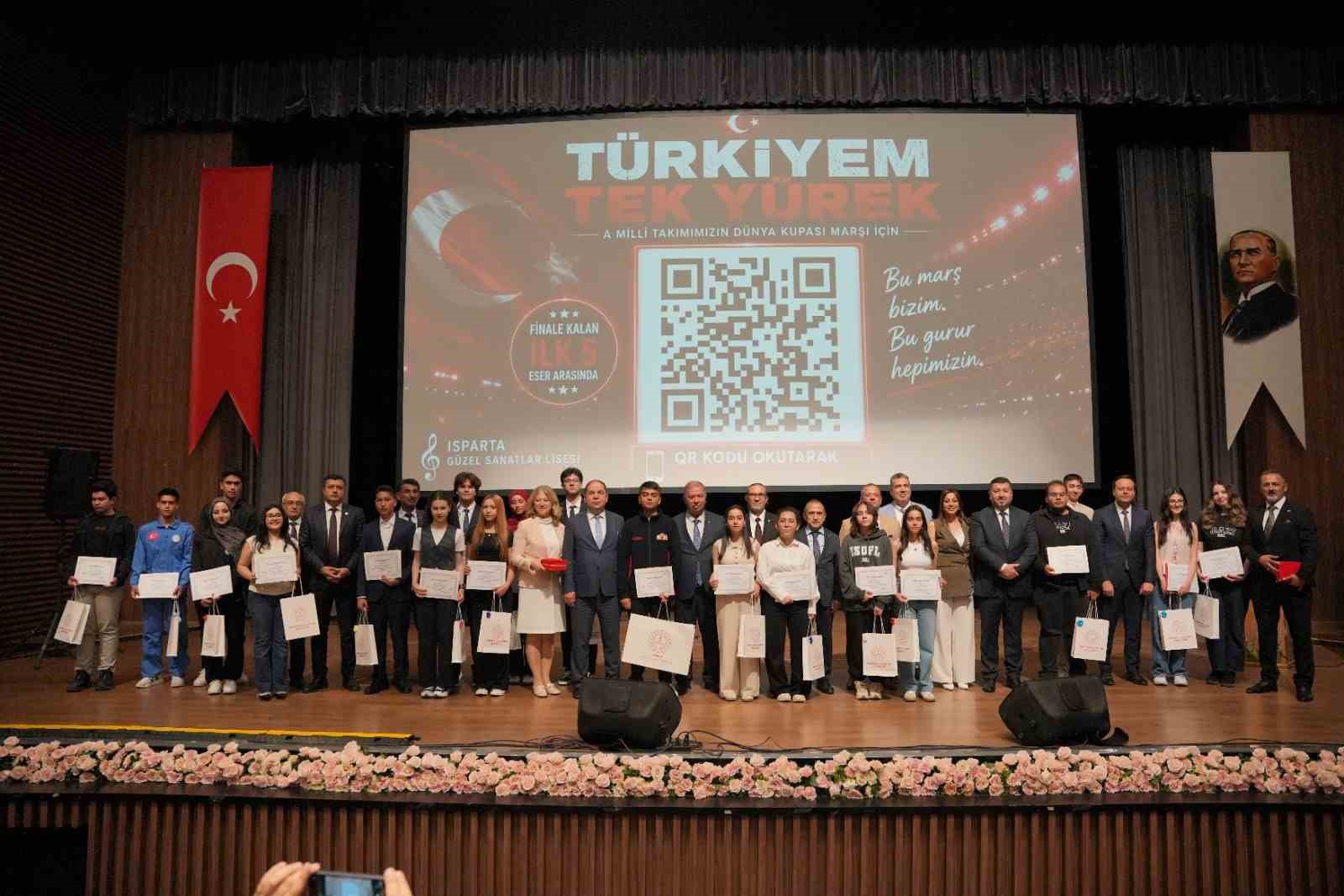 Isparta’da "Hayalimdeki Ben" CV Yarışması’nın kazananları ödüllendirildi
