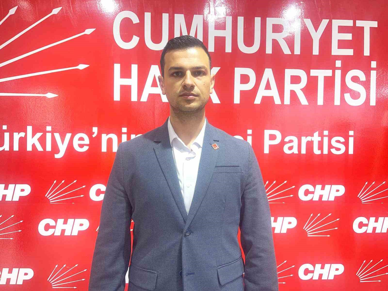CHP Kilis İl Başkanı Umut Mehmet Sapan istifa etti
