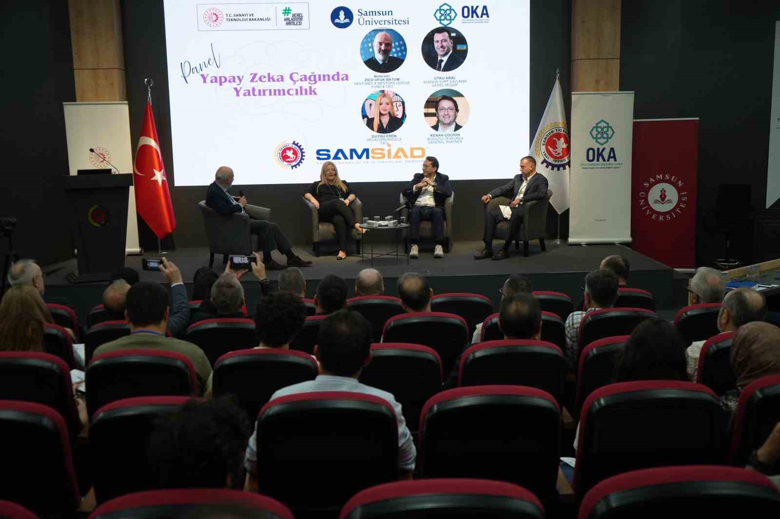 İleri teknolojideki yenilikçi fikirler Samsun’da masaya yatırıldı
