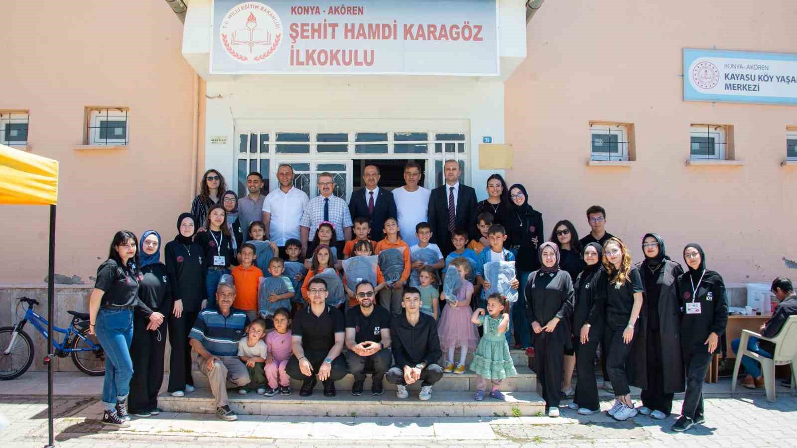 Çocukların tasarladığı ayakkabılar, Selçuk Üniversitesinde üretildi
