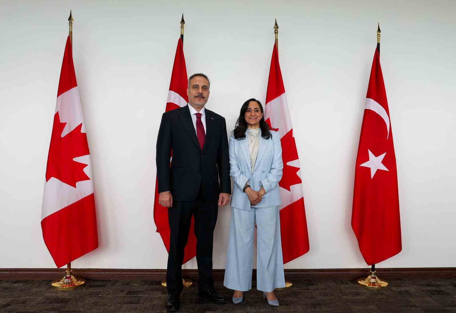 Bakan Fidan: "Türkiye-Kanada ilişkilerini stratejik bir seviyeye taşıma kararını aldık"
