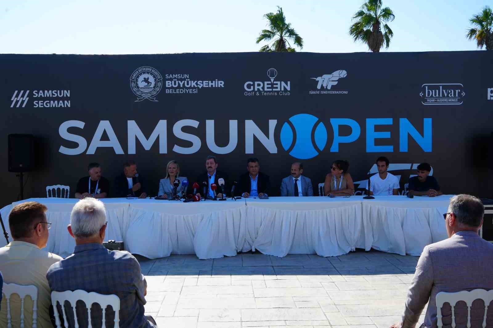 Samsun Open ATP Challenger 50 Tenis Turnuvası’nın geliri Mehmetçik Vakfı’na bağışlanacak

