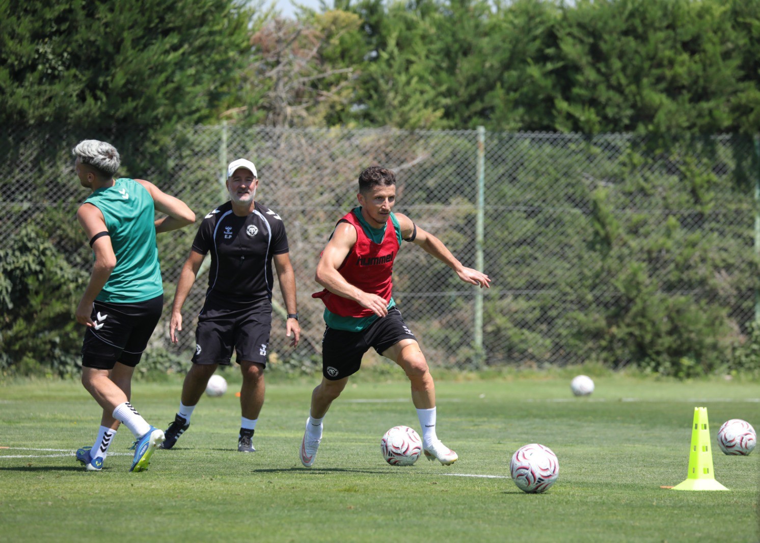 Konyaspor, Kocaelispor maçı hazırlıklarını sürdürüyor
