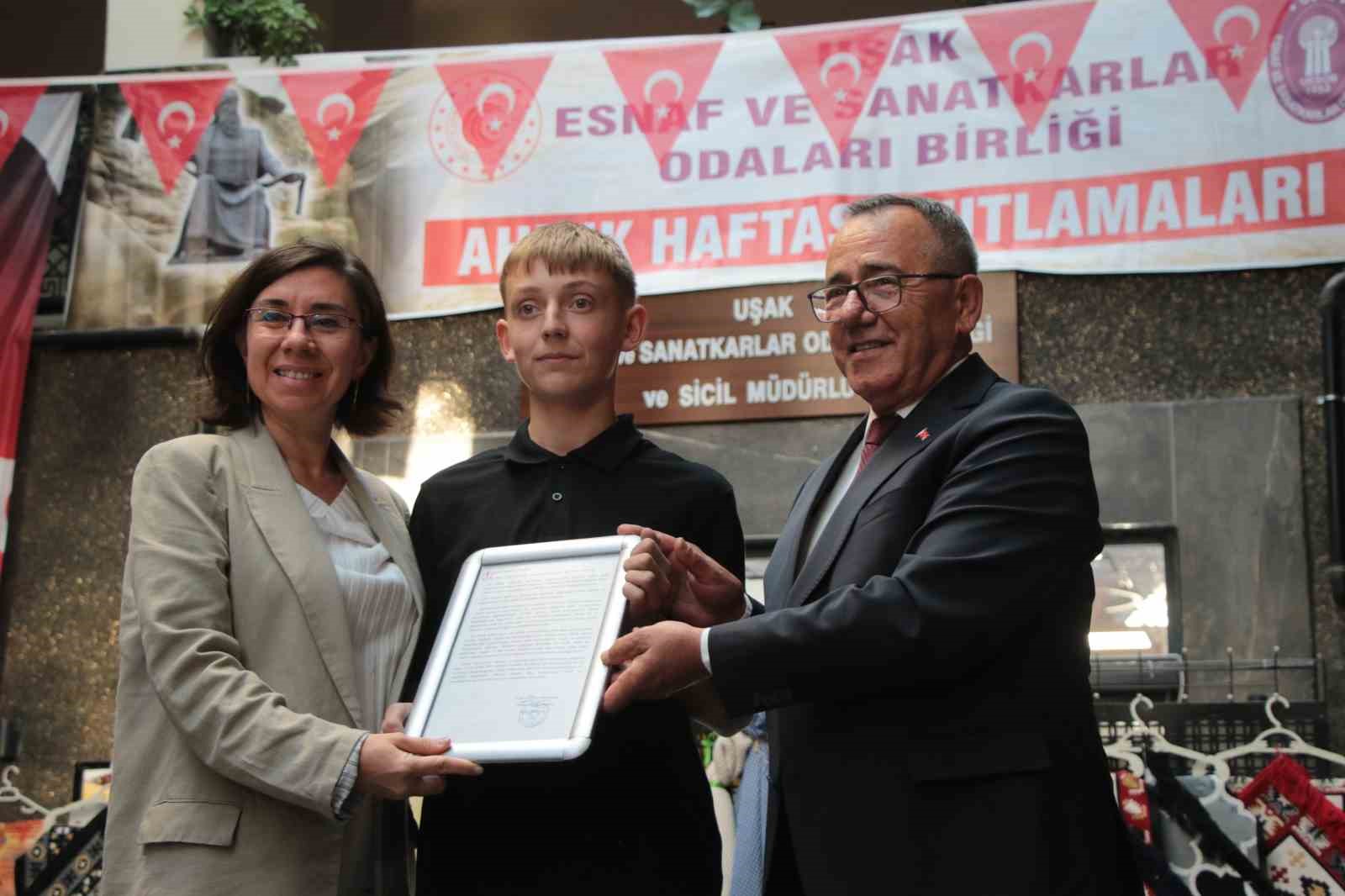 Uşak’ta Ahilik Haftası çeşitli etkinliklerle kutlandı
