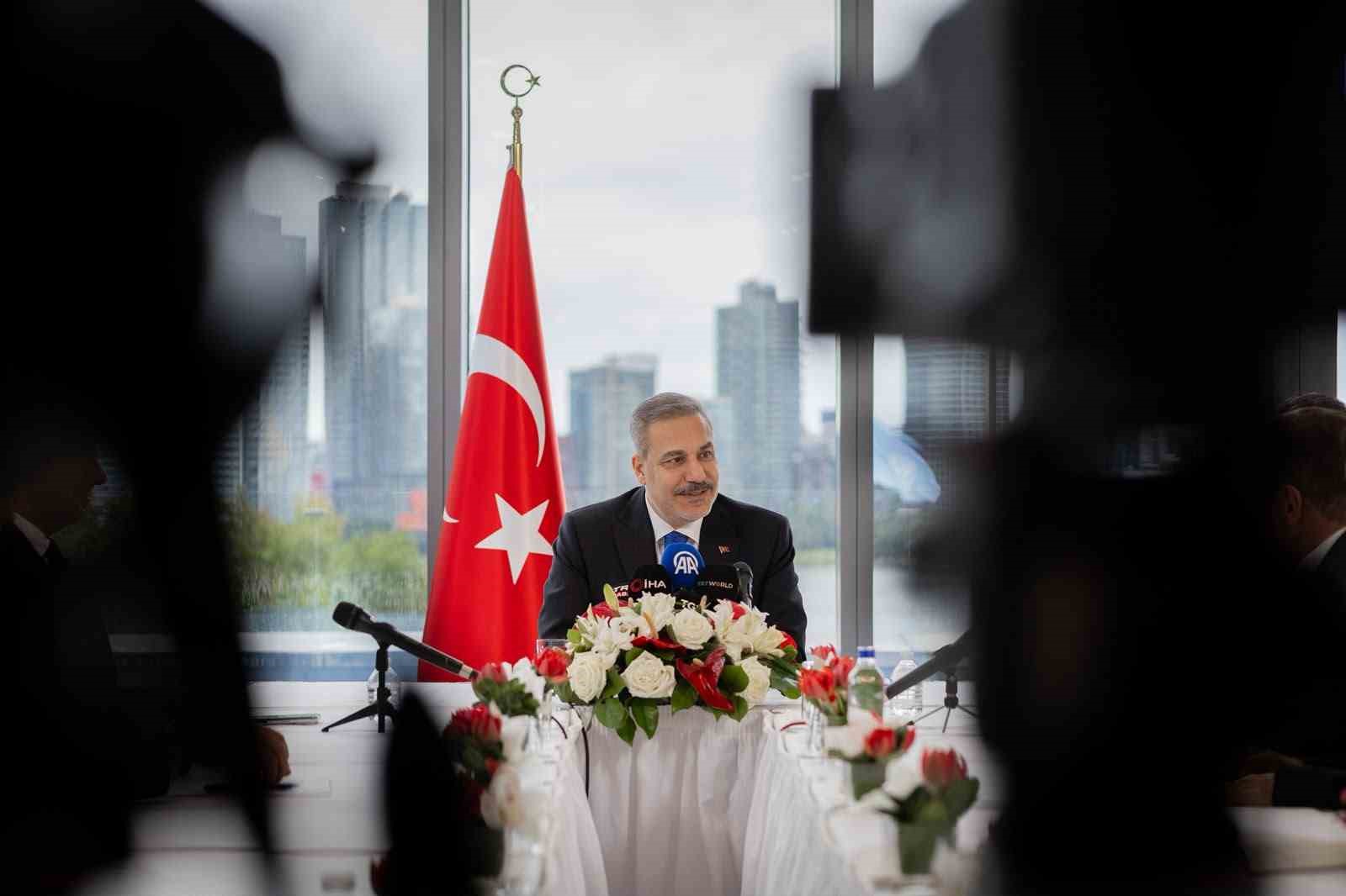 Bakan Fidan’dan BM değerlendirmesi: "Tüm toplantılarda İsrail’in soykırım politikalarını, işgal ve ilhak faaliyetlerini gündeme getirdik"
