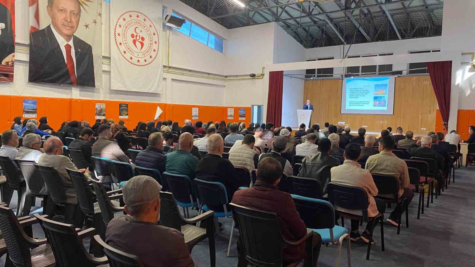 Türkeli’de "Cami ve Sosyal Hayat" konferansı
