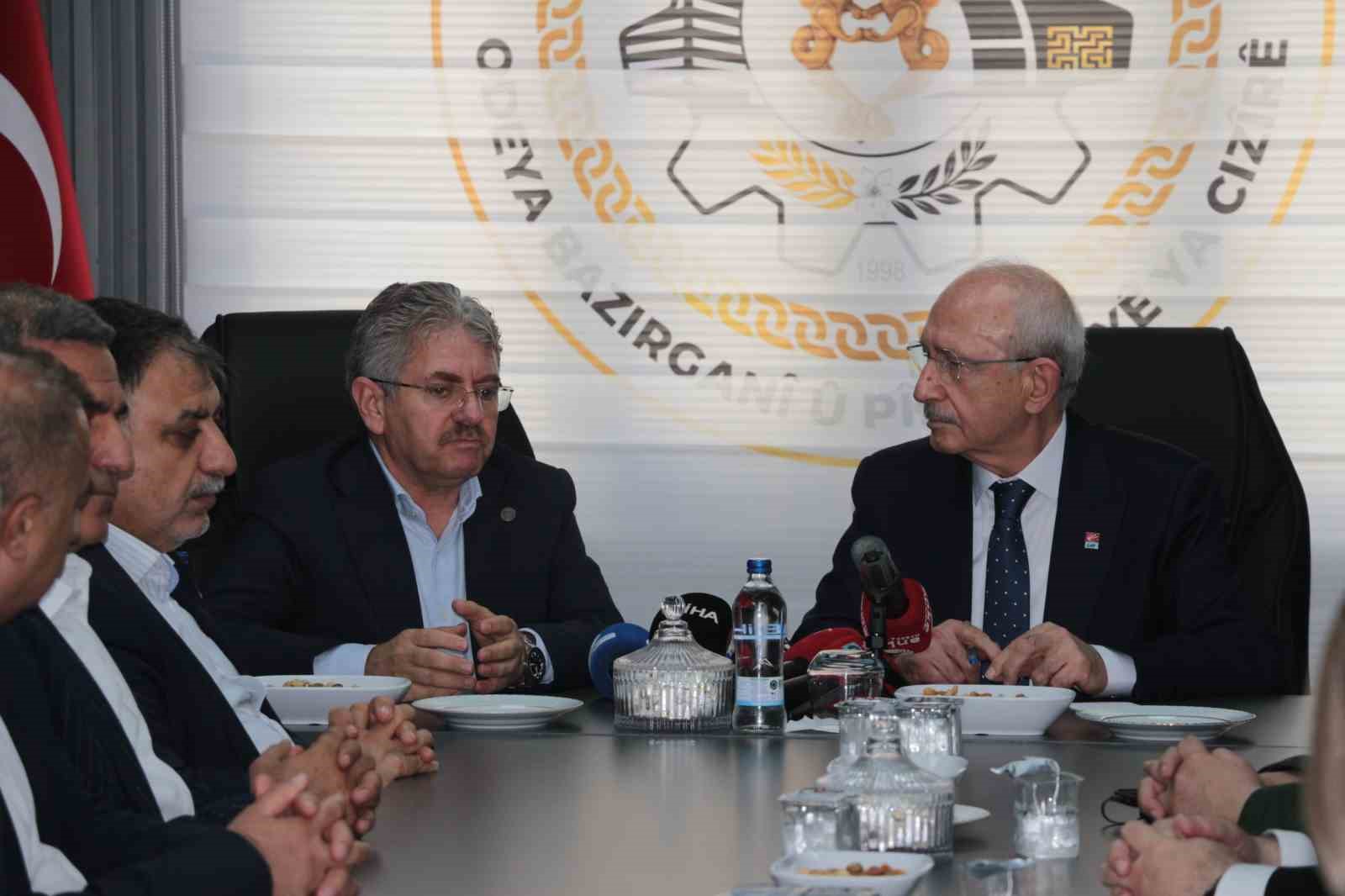 CHP Genel Başkanı Kılıçdaroğlu: "Cizre serbest bölge ilan edilmeli"
