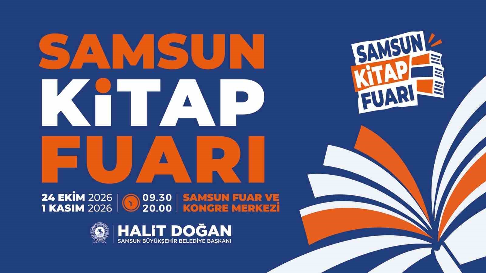 Başkan Doğan: "Samsun edebiyat dünyasının ve kitapseverlerin buluşma noktası olacak"
