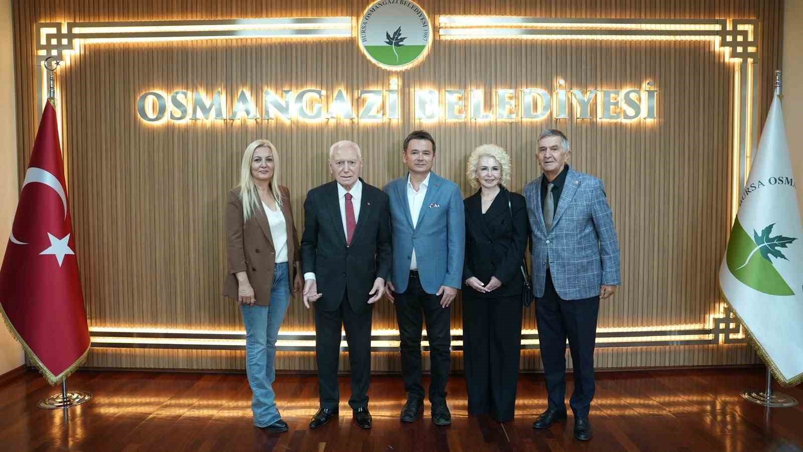 Prof. Dr. Mehmet Haberal’dan Osmangazi’ye anlamlı ziyaret
