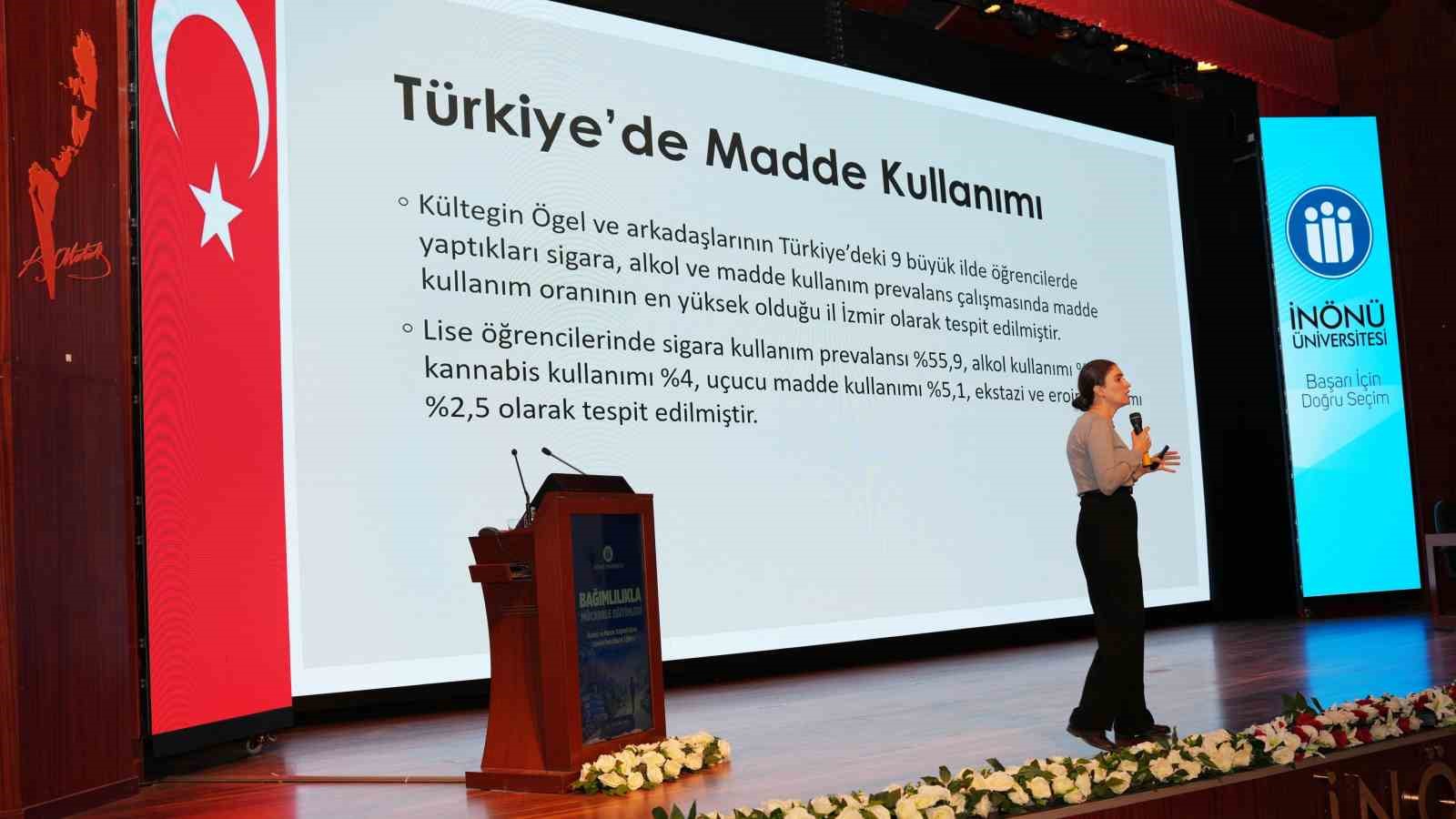 İnönü Üniversitesinde kumar ve madde bağımlılığı eğitimleri başladı
